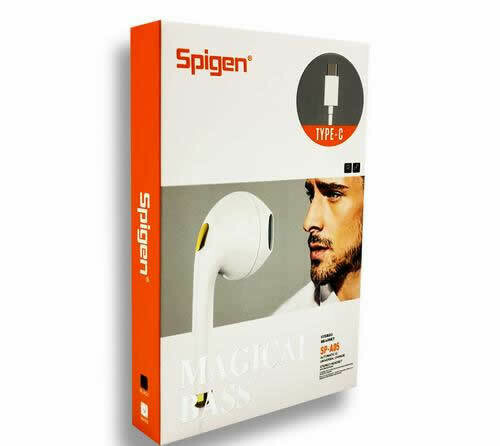 Auricular Spigen SP-A05 Tipo C, Color Blanco