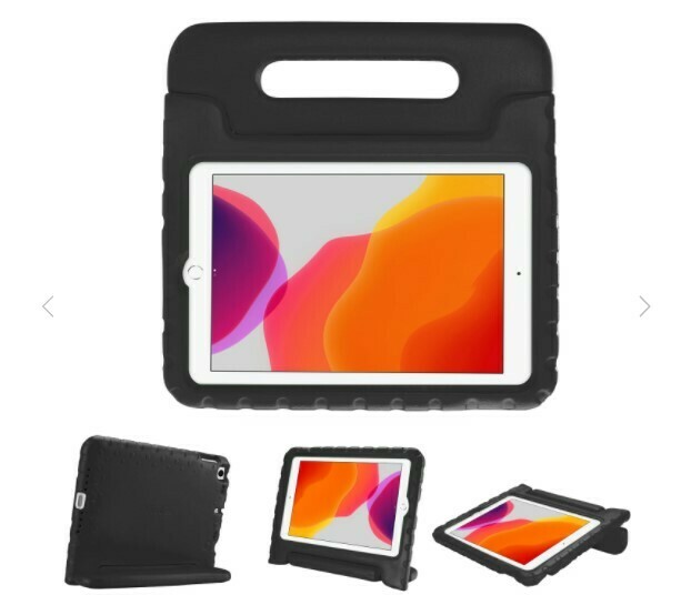 Protector ProCase de tercera generación para niños, iPad 10.2, Color Negro