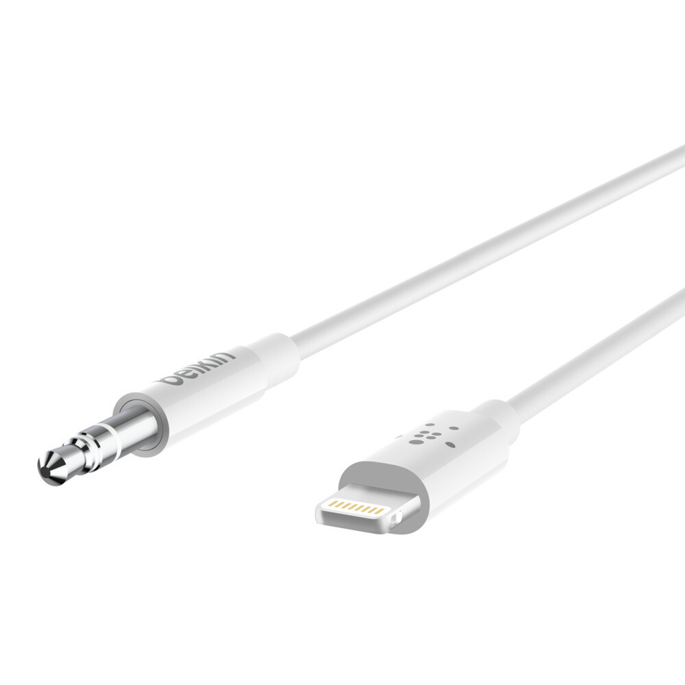 Cable de audio de 3,5 mm con conector Lightning