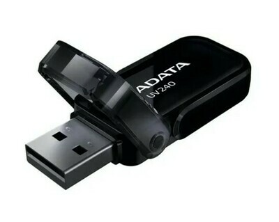 Memoria USB Adata 16GB, Color Negro