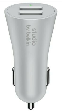 Cargador Belkin Doble Para Carro/Micro-Usb a USB