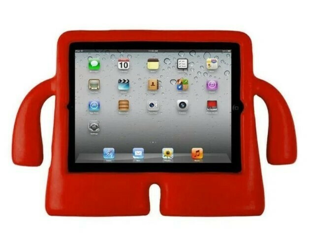 Estuche Antigolpes Ibuy iPad 2/3/4 , Color Rojo