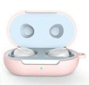 Funda protectora de silicona para Galaxy Buds/Buds+, Color Rosa