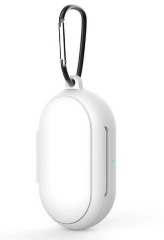 Funda protectora de silicona para Galaxy Buds/Buds+, Color Blanco