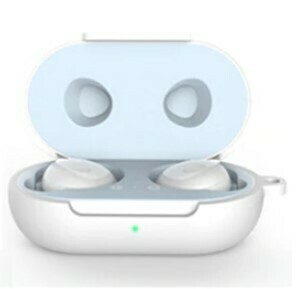 Funda protectora de silicona para Galaxy Buds/Buds+, Color Blanco