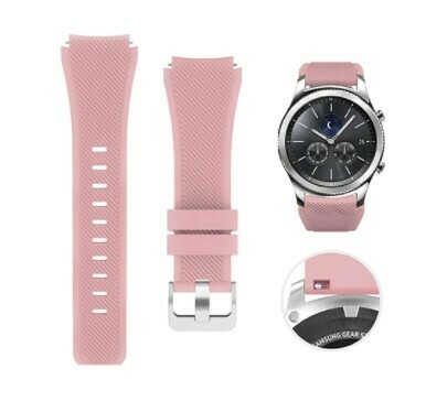 Pulso Smart silicona Samsung Watch S3 / 46mm - Rosado