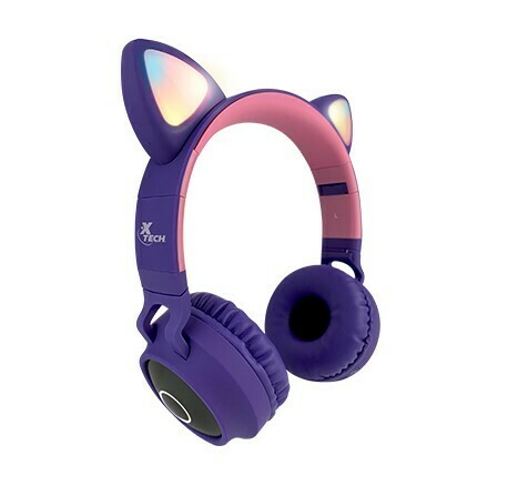 Audífonos estéreo con micrófono y tecnología inalámbrica / HERA
