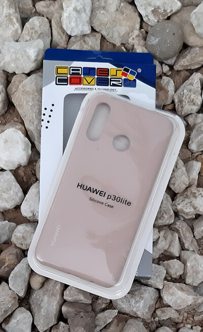 Case de Silicona Huawei P30 Lite, Palo Rosa