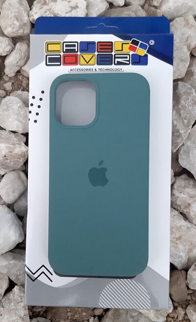 Case de Silicona iPhone 12 Mini, Azul Oscuro