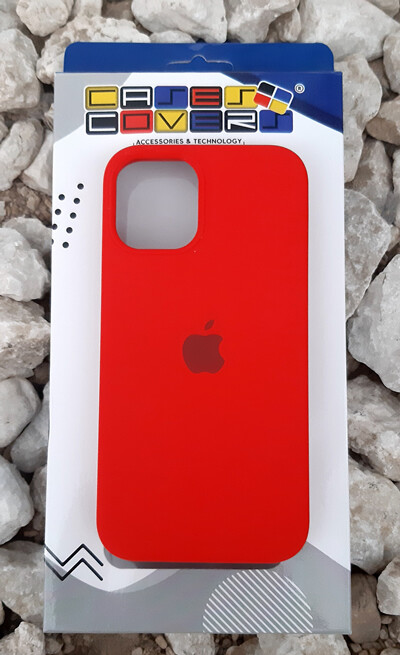 Case de Silicona iPhone 12 Mini, Rojo