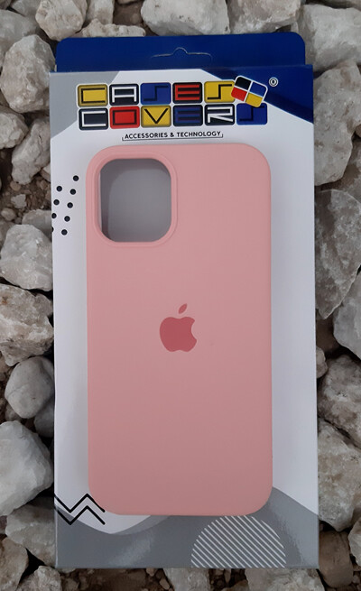 Case de Silicona iPhone 12 Mini, Rosado