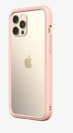 Bumper Case RhinoShield para iPhone 12 Pro Max,
Color Rubor Rosa