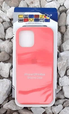 Case de Silicona iPhone 12 Pro Max,  Coral