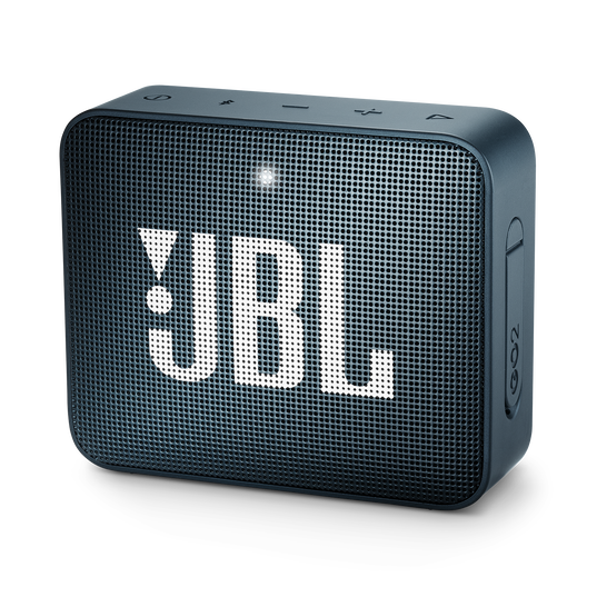 JBL GO2 - Altavoz Bluetooth Impermeable Ultra Portátil, Color Azul Marino