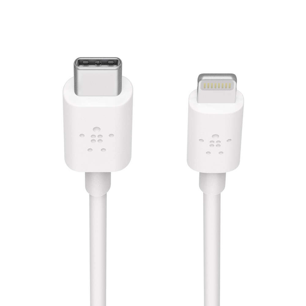 Cable Belkin USB-C BOOST ↑ CHARGE ™ con conector Lightning
