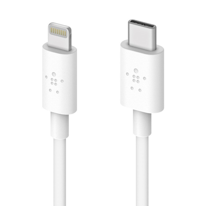 Cable Belkin  USB-C BOOST ↑ CHARGE ™ con conector Lightning