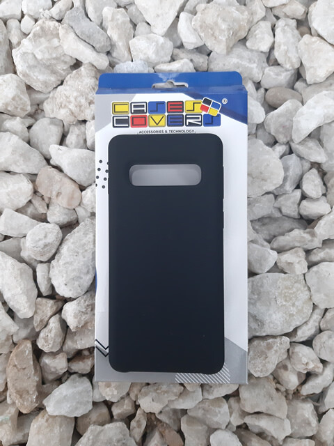 Case de Silicona Samsung Galaxy S10 - Color Negro