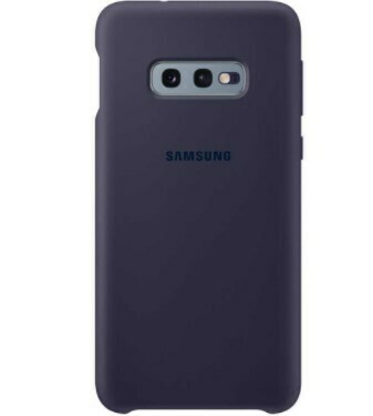 Case de silicona para Samsung Galaxy S10e, Azul Oscuro
