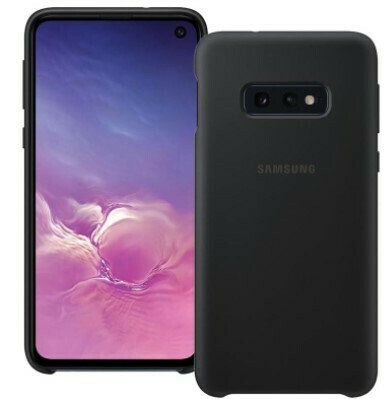 Case de silicona para Samsung Galaxy S10e, Negro
