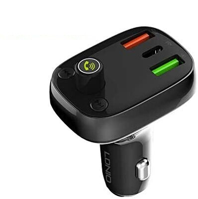 Transmisor universal LDNIO de FM Bluetooth y cargador de coche