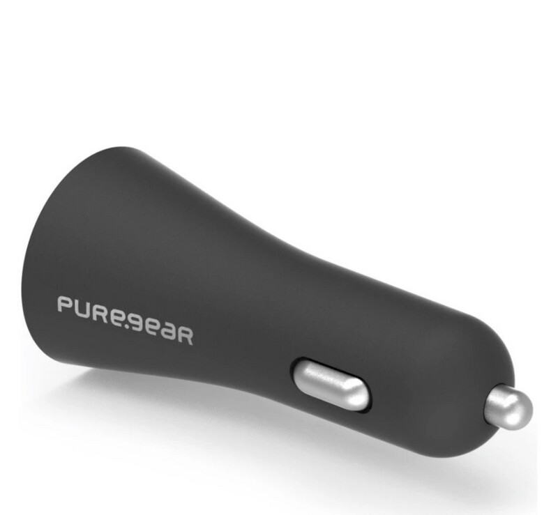 Cargador de carro Puregear LightSpeed 30W Dual Port USB-A + USB-C PD