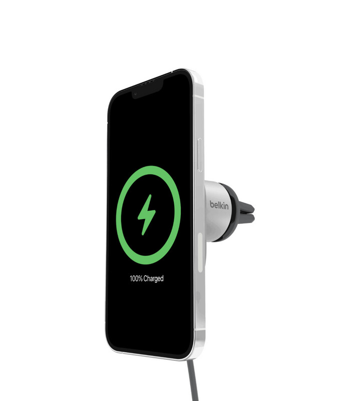 Belkin BoostCharge Pro Wireless MagSafe Car Vent Charging Mount 1