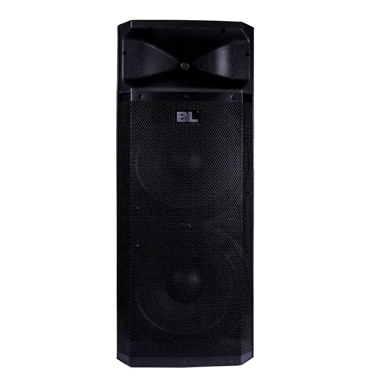 CABINA AMPLIFICADA DE AUDIO DOBLE PARLANTE DE 15’’
