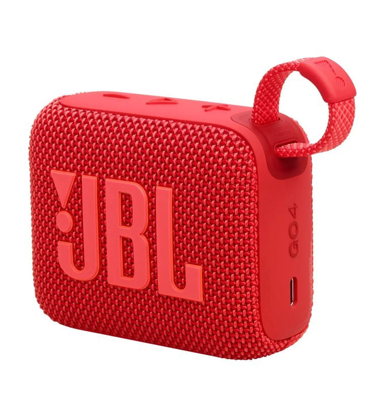 Parlante JBL Inalámbrico Bluetooth GO4 4.2W Rojo