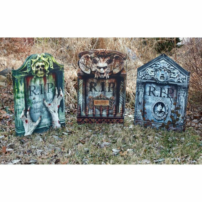 22&quot;Folding Faux-Real Tombstone