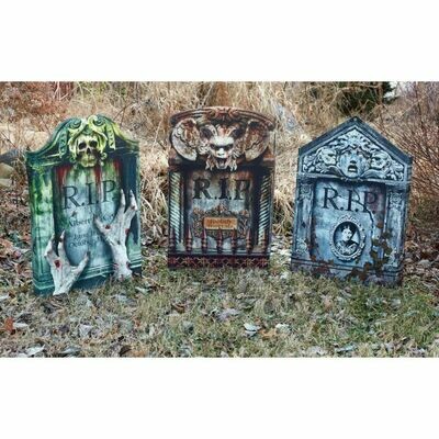 22&quot;Folding Faux-Real Tombstone