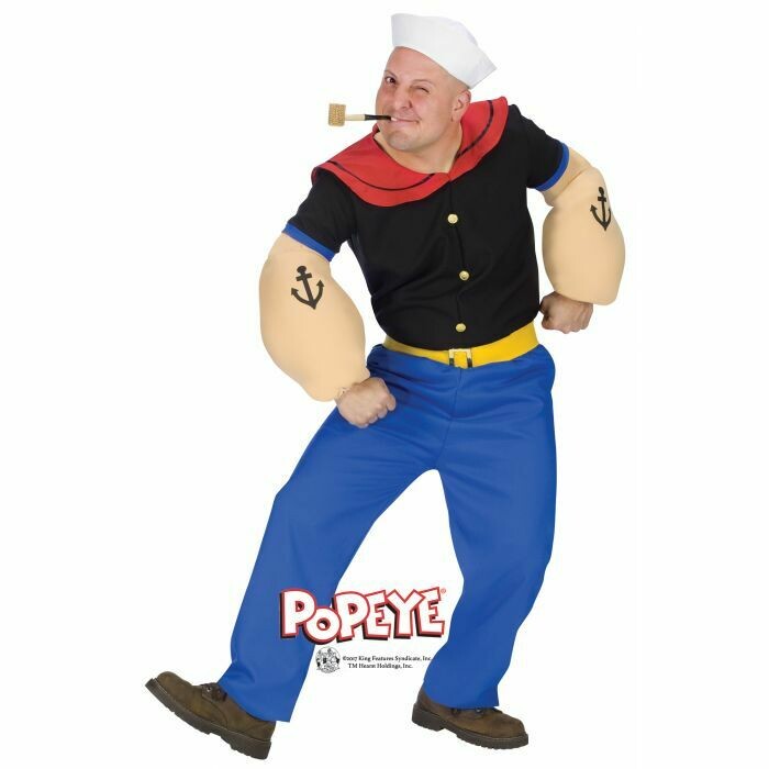 Popeye Costume ADULT