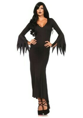 floor length gothic dress