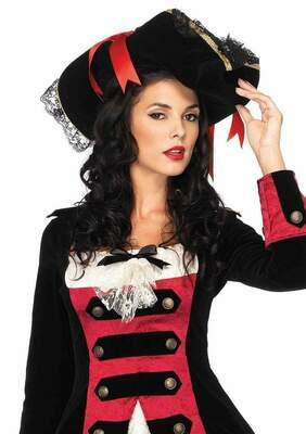Women&#39;s Swashbuckler Hat W/Lace