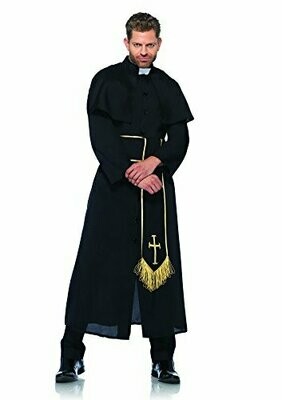 2 pc priest robe with attached