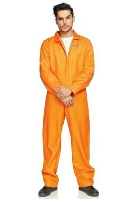 Prison jumps orange men