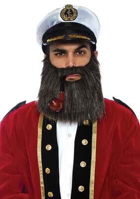3 PC Captain Kit W/beard O/S