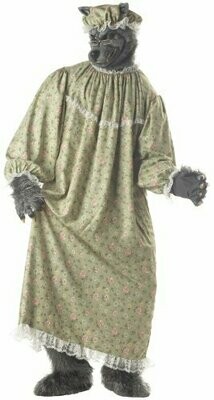 WOLF GRANNY/ADULT One Size