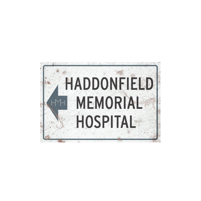 prop halloween II hospital sign sfus111