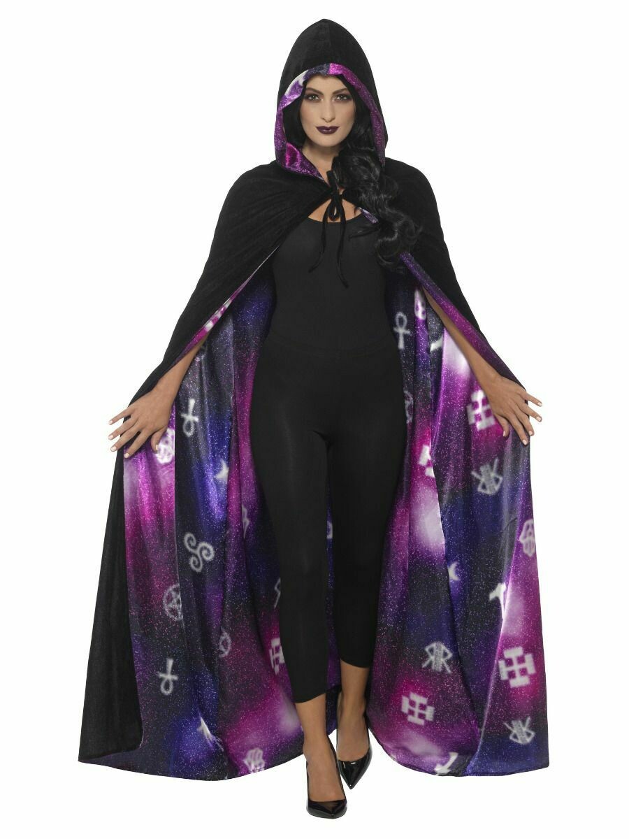 Deluxe Reversible Galaxy Ouija Cape