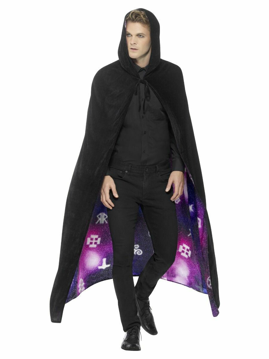 Deluxe Reversible Galaxy Ouija Cape