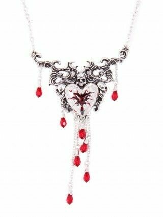Bleeding Heart Necklace