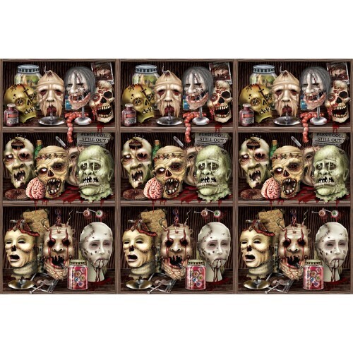 Scary Heads backdrop