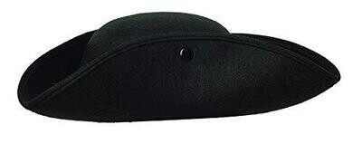 Suede Tri Corner Hat 