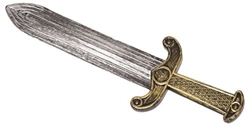 roman dagger silver/gold solid