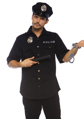 4 pc men&#39;s police shirt