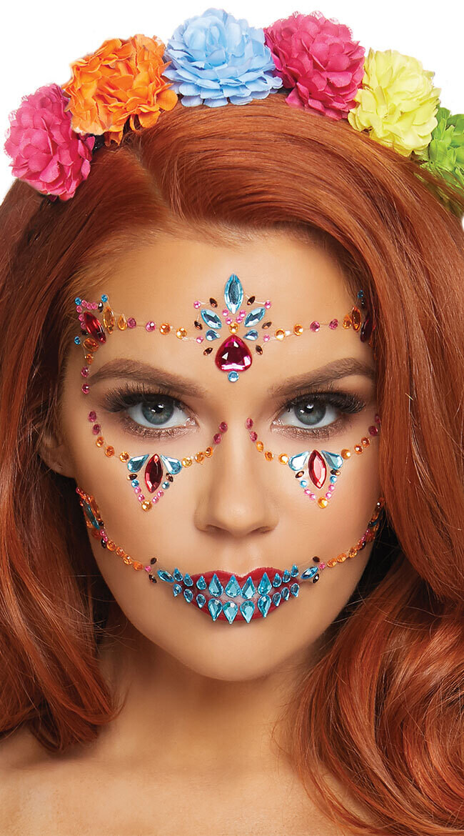 day of the dead adhesive eye020