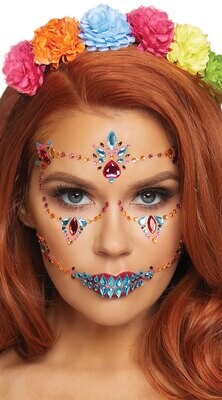 day of the dead adhesive eye020