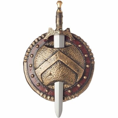 SPARTAN COMBAT SHIELD &amp; SWORD