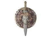 BARBARIAN COMBAT SHIELD &amp; SWORD