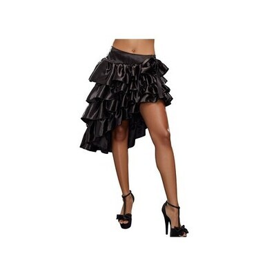 Ruffled Skirt  Blk Large